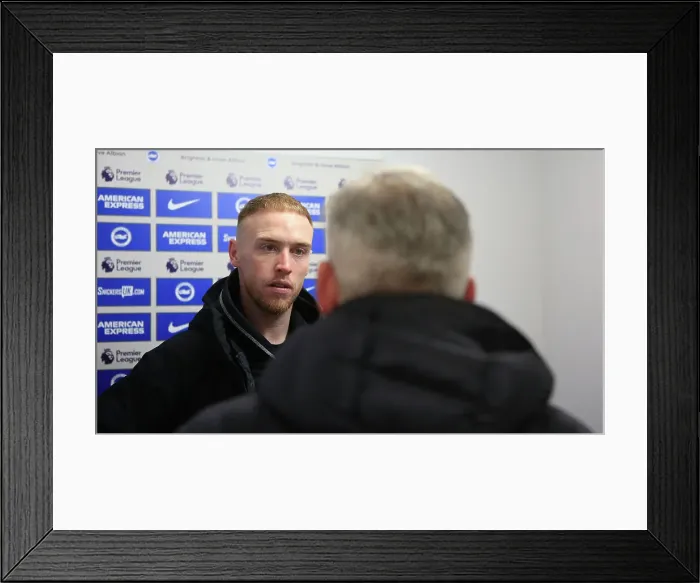 Framed Print : Intense Premier League Rivalry: Brighton & Hove Albion vs. Crystal Palace (15MAR23) Framed Print : Intense Premier League Rivalry: Brighton & Hove Albion vs. Crystal Palace (15MAR23)