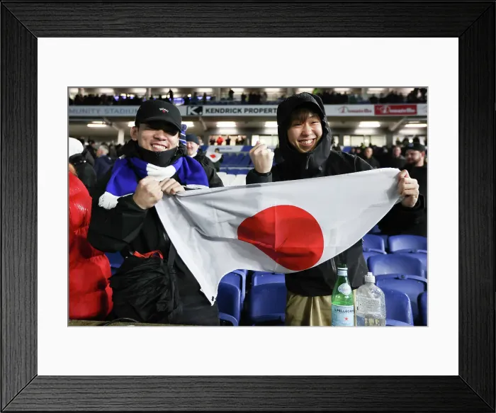 Framed Print : Intense Premier League Showdown: Brighton vs. Crystal Palace (15MAR23)