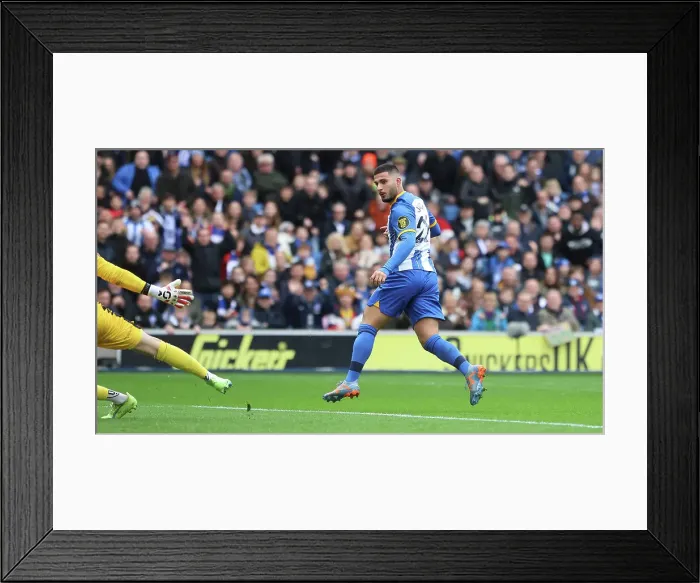 Framed Print : Brighton and Hove Albion vs. Grimsby Town: FA Cup Quarter-Final Showdown (2022 / 23)