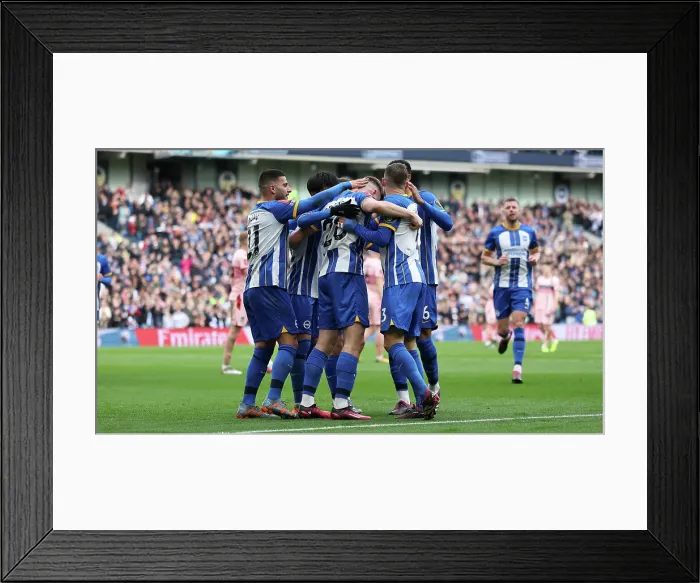 Framed Print : FA Cup Quarter-Final Showdown: Brighton & Hove Albion vs. Grimsby Town (19MAR23) Framed Print : FA Cup Quarter-Final Showdown: Brighton & Hove Albion vs. Grimsby Town (19MAR23)