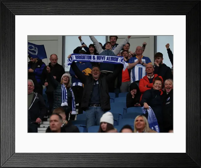 Framed Print : Brighton & Hove Albion vs. Grimsby Town: FA Cup Quarter-Final Battle at American Express Community Stadium (19MAR23) Framed Print : Brighton & Hove Albion vs. Grimsby Town: FA Cup Quarter-Final Battle at American Express Community Stadium (19MAR23)