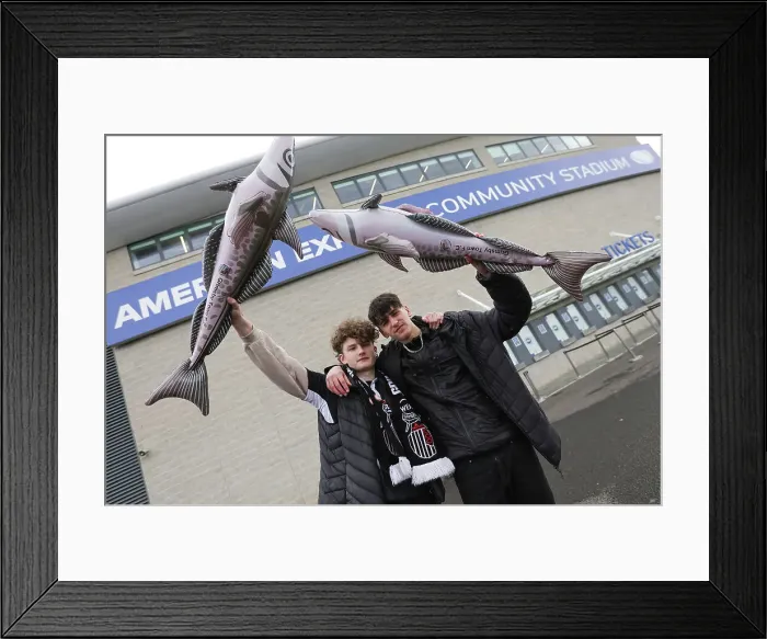 Framed Print : Brighton & Hove Albion vs Grimsby Town: FA Cup Quarter-Final Showdown (19MAR23)