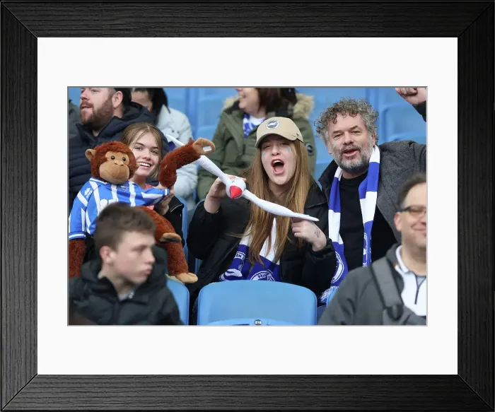 Framed Print : Brighton and Hove Albion vs. Grimsby Town: FA Cup Quarter-Final Showdown (19MAR23) Framed Print : Brighton and Hove Albion vs. Grimsby Town: FA Cup Quarter-Final Showdown (19MAR23)
