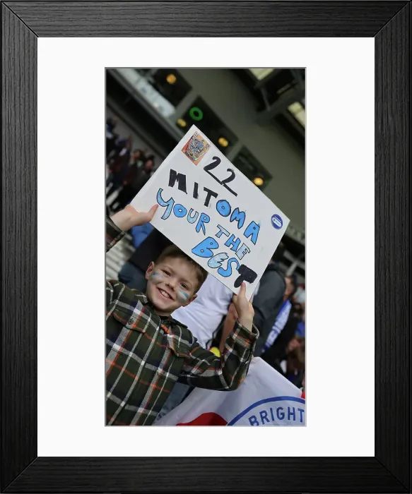 Framed Print : Intense Premier League Showdown: Brighton & Hove Albion vs. Brentford (01APR23) Framed Print : Intense Premier League Showdown: Brighton & Hove Albion vs. Brentford (01APR23)