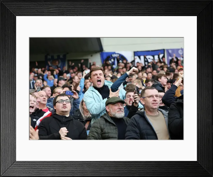 Framed Print : Intense Premier League Clash: Brighton & Hove Albion vs. Brentford (01APR23)