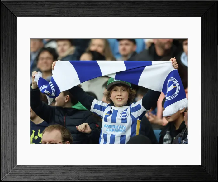 Framed Print : Intense Premier League Clash: Brighton & Hove Albion vs. Brentford (01APR23) Framed Print : Intense Premier League Clash: Brighton & Hove Albion vs. Brentford (01APR23)