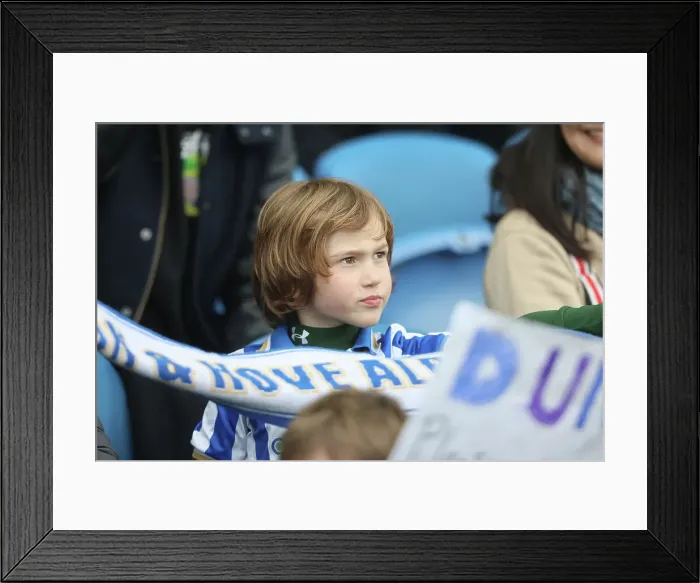 Framed Print : Intense Premier League Showdown: Brighton & Hove Albion vs. Brentford (01APR23)