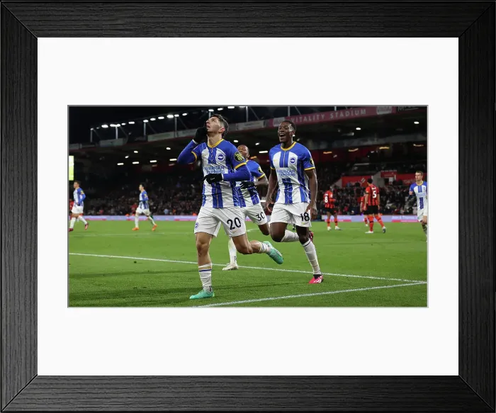 Framed Print : Intense Premier League Rivalry: Bournemouth vs. Brighton (04APR23) Framed Print : Intense Premier League Rivalry: Bournemouth vs. Brighton (04APR23)