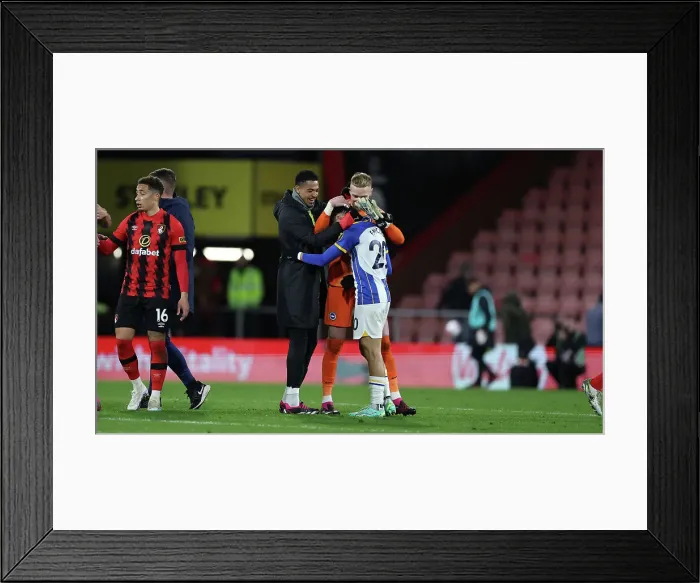 Framed Print : Brighton and Hove Albion vs AFC Bournemouth: Intense Premier League Clash at Vitality Stadium (04APR23) Framed Print : Brighton and Hove Albion vs AFC Bournemouth: Intense Premier League Clash at Vitality Stadium (04APR23)