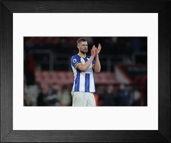 Framed Print : Intense Premier League Showdown: Bournemouth vs. Brighton (04APR23) - Battle at Vitality Stadium