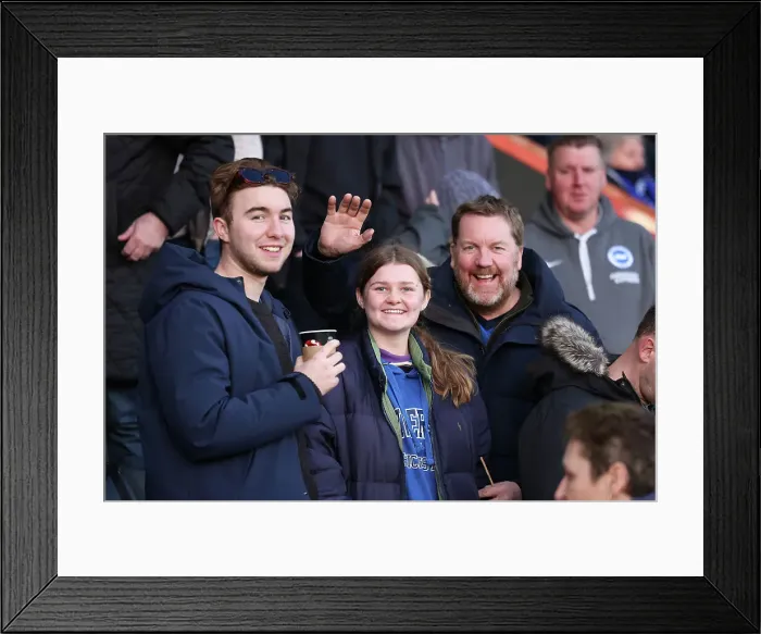 Framed Print : Intense Premier League Showdown: Bournemouth vs. Brighton (04APR23) - Battle at Vitality Stadium