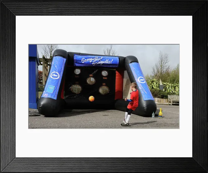 Framed Print : Brighton & Hove Albion FC: Open Training Day at American Express Community Stadium - 11APR23 Framed Print : Brighton & Hove Albion FC: Open Training Day at American Express Community Stadium - 11APR23