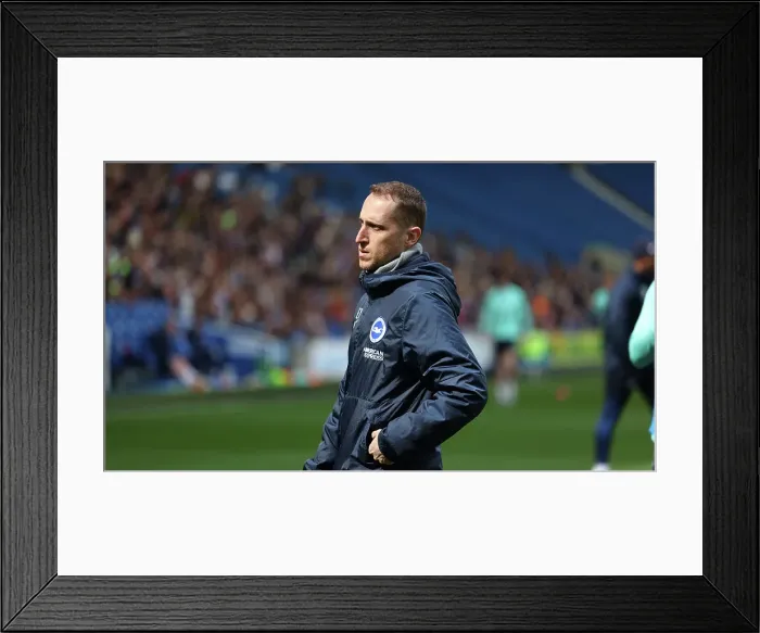Framed Print : Open Training at American Express Community Stadium: Brighton & Hove Albion FC, 11 April 2023