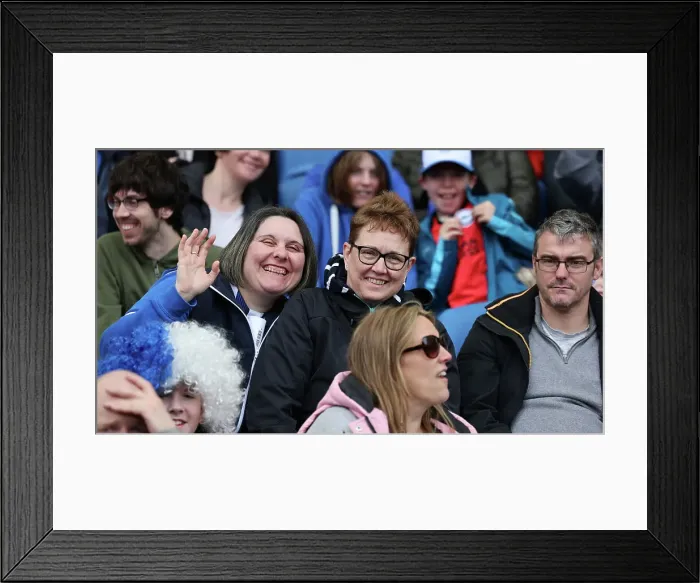 Framed Print : Open Training Session at American Express Community Stadium: Brighton & Hove Albion FC in Action (April 11, 2023)