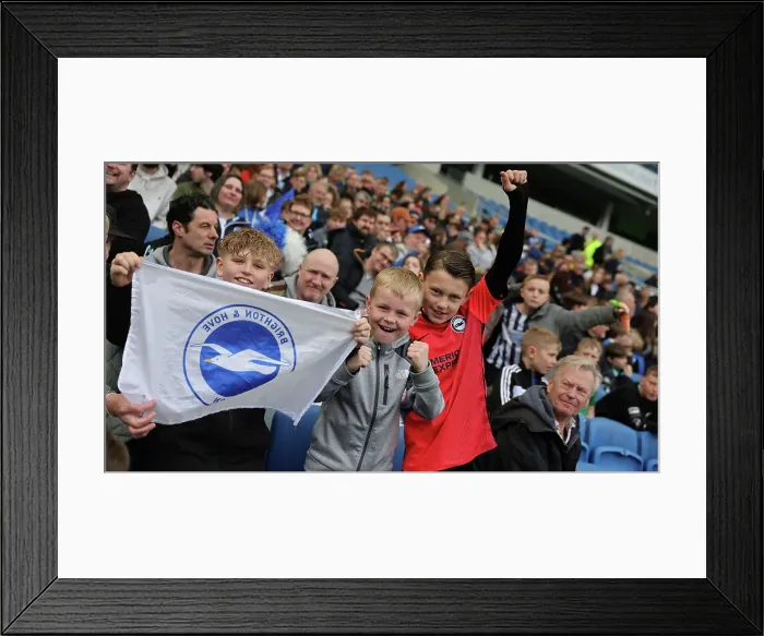 Framed Print : Open Training Session: Brighton & Hove Albion FC at American Express Community Stadium (April 11, 2023) Framed Print : Open Training Session: Brighton & Hove Albion FC at American Express Community Stadium (April 11, 2023)