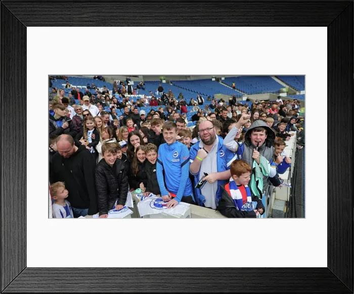 Framed Print : Open Training Session at American Express Community Stadium: Brighton & Hove Albion FC in Action (April 11, 2023) Framed Print : Open Training Session at American Express Community Stadium: Brighton & Hove Albion FC in Action (April 11, 2023)