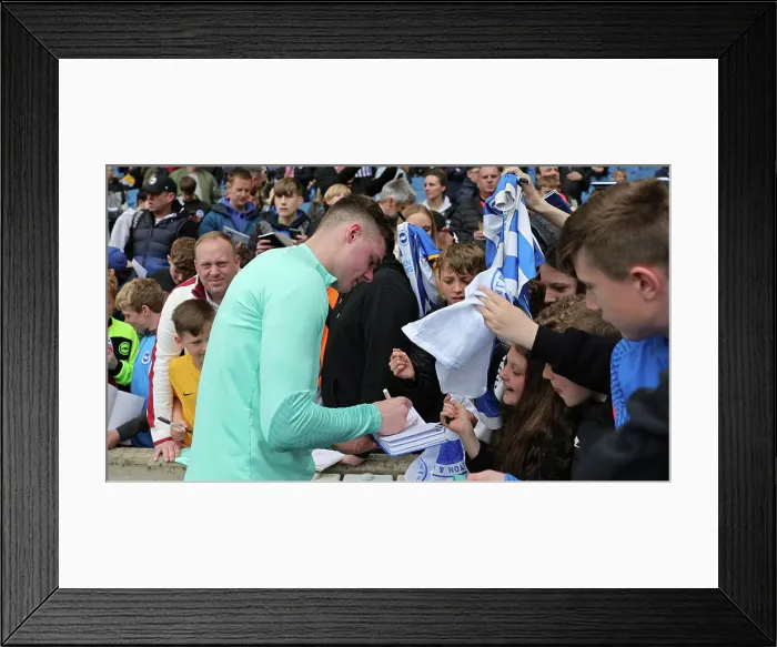 Framed Print : Brighton & Hove Albion FC: Open Training at American Express Community Stadium - 11 April 2023 Framed Print : Brighton & Hove Albion FC: Open Training at American Express Community Stadium - 11 April 2023