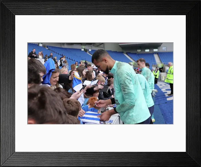 Framed Print : Open Training Session at American Express Community Stadium: Brighton & Hove Albion FC in Action (April 11, 2023) Framed Print : Open Training Session at American Express Community Stadium: Brighton & Hove Albion FC in Action (April 11, 2023)