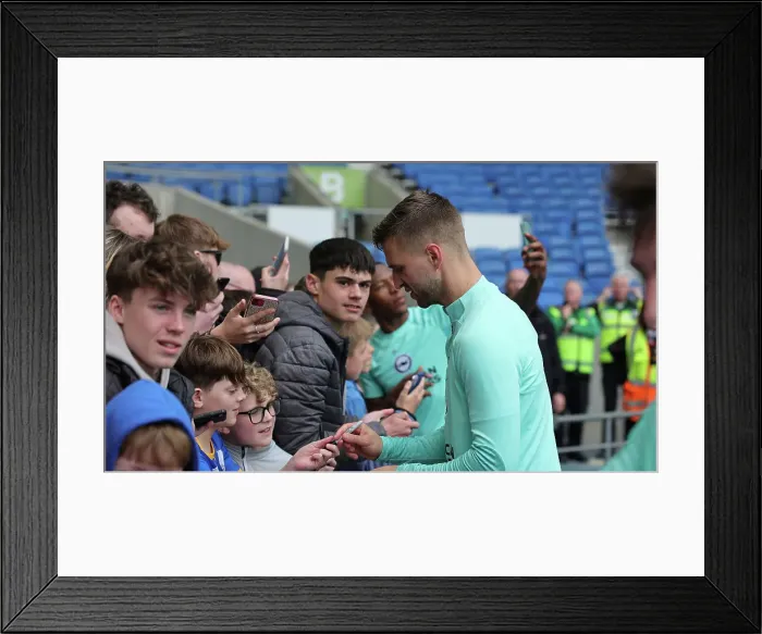 Framed Print : Open Training Session: Brighton & Hove Albion FC at American Express Community Stadium (April 11, 2023) Framed Print : Open Training Session: Brighton & Hove Albion FC at American Express Community Stadium (April 11, 2023)