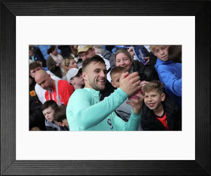 Framed Print : Brighton & Hove Albion FC: Open Training at American Express Community Stadium - 11 April 2023 Framed Print : Brighton & Hove Albion FC: Open Training at American Express Community Stadium - 11 April 2023