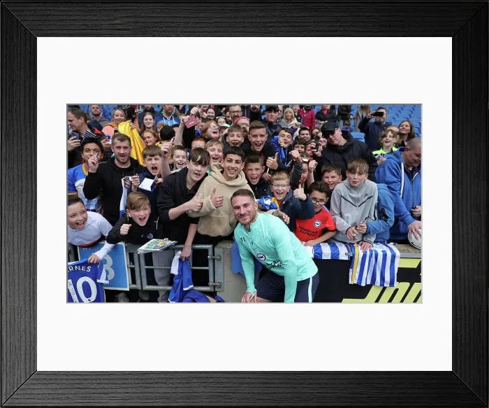 Framed Print : Open Training Session: Brighton & Hove Albion FC at American Express Community Stadium (April 11, 2023) Framed Print : Open Training Session: Brighton & Hove Albion FC at American Express Community Stadium (April 11, 2023)