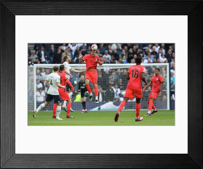 Framed Print : Intense Premier League Clash: Tottenham vs. Brighton (08APR23) Framed Print : Intense Premier League Clash: Tottenham vs. Brighton (08APR23)