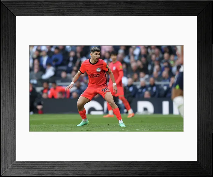 Framed Print : Intense Premier League Clash: Tottenham vs. Brighton (08APR23) Framed Print : Intense Premier League Clash: Tottenham vs. Brighton (08APR23)