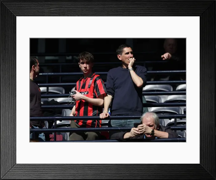 Framed Print : Intense Premier League Showdown: Tottenham vs. Brighton (08APR23) - Battle at the Tottenham Hotspur Stadium