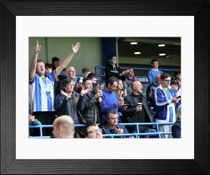 Framed Print : Intense Premier League Clash: Chelsea vs. Brighton & Hove Albion (15APR23) Framed Print : Intense Premier League Clash: Chelsea vs. Brighton & Hove Albion (15APR23)
