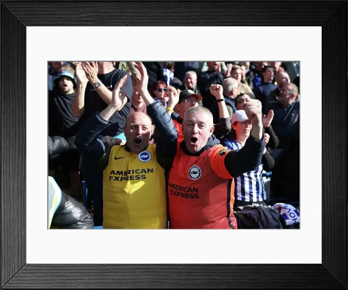 Framed Print : Premier League Battle: Chelsea vs. Brighton & Hove Albion (15APR23) Framed Print : Premier League Battle: Chelsea vs. Brighton & Hove Albion (15APR23)