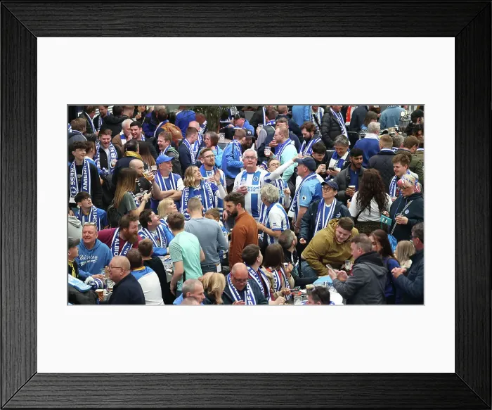 Framed Print : Epic Showdown: FA Cup Semi-Final 2022-23 - Brighton & Hove Albion vs. Manchester United at Wembley Stadium (23APR23) Framed Print : Epic Showdown: FA Cup Semi-Final 2022-23 - Brighton & Hove Albion vs. Manchester United at Wembley Stadium (23APR23)