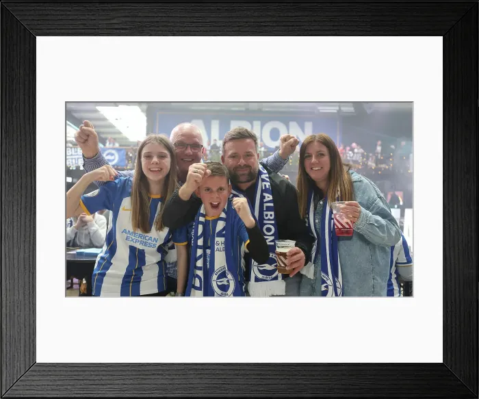 Framed Print : FA Cup Semi-Final Showdown: Brighton and Hove Albion vs Manchester United at Wembley Stadium (23APR23) Framed Print : FA Cup Semi-Final Showdown: Brighton and Hove Albion vs Manchester United at Wembley Stadium (23APR23)