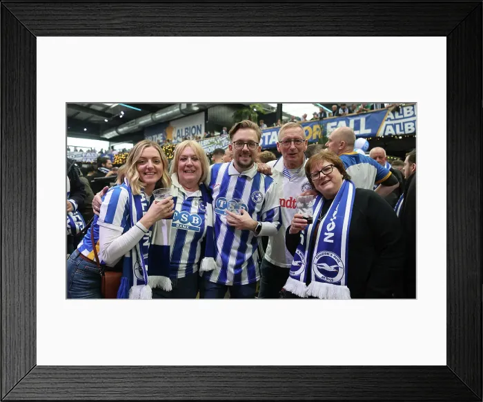 Framed Print : Brighton and Hove Albion vs Manchester United: FA Cup Semi-Final Showdown at Wembley (23APR23) Framed Print : Brighton and Hove Albion vs Manchester United: FA Cup Semi-Final Showdown at Wembley (23APR23)