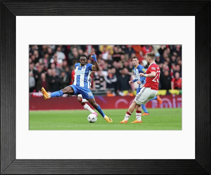 Framed Print : Brighton and Hove Albion vs Manchester United: FA Cup Semi-Final Showdown at Wembley Stadium (23APR23) Framed Print : Brighton and Hove Albion vs Manchester United: FA Cup Semi-Final Showdown at Wembley Stadium (23APR23)
