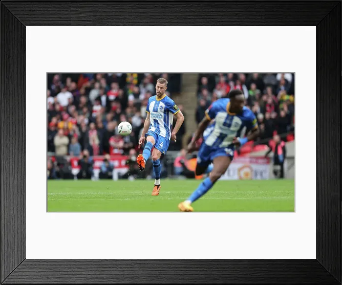 Framed Print : FA Cup Semi-Final Showdown: Brighton and Hove Albion vs Manchester United at Wembley Stadium (23APR23) Framed Print : FA Cup Semi-Final Showdown: Brighton and Hove Albion vs Manchester United at Wembley Stadium (23APR23)