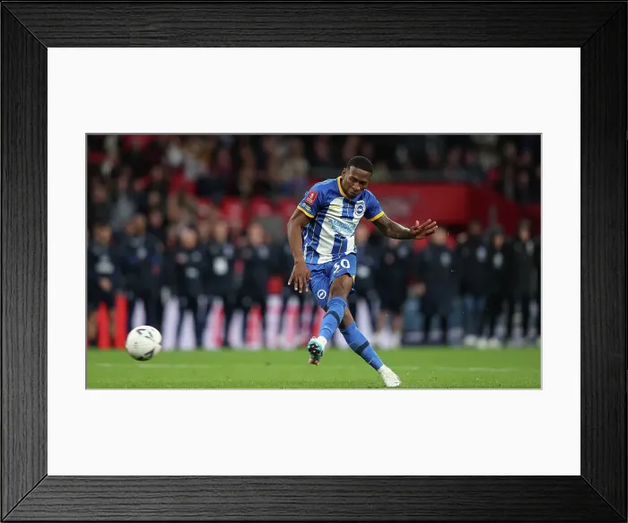 Framed Print : Brighton and Hove Albion vs Manchester United: FA Cup Semi-Final Showdown at Wembley Stadium (23APR23) Framed Print : Brighton and Hove Albion vs Manchester United: FA Cup Semi-Final Showdown at Wembley Stadium (23APR23)