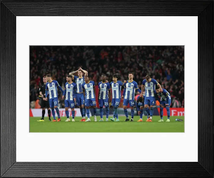 Framed Print : FA Cup Semi-Final Showdown: Brighton & Hove Albion vs Manchester United (23APR23) Framed Print : FA Cup Semi-Final Showdown: Brighton & Hove Albion vs Manchester United (23APR23)