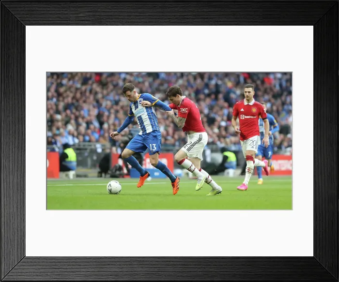 Framed Print : Brighton and Hove Albion vs Manchester United: FA Cup Semi-Final Showdown at Wembley Stadium (23APR23) Framed Print : Brighton and Hove Albion vs Manchester United: FA Cup Semi-Final Showdown at Wembley Stadium (23APR23)