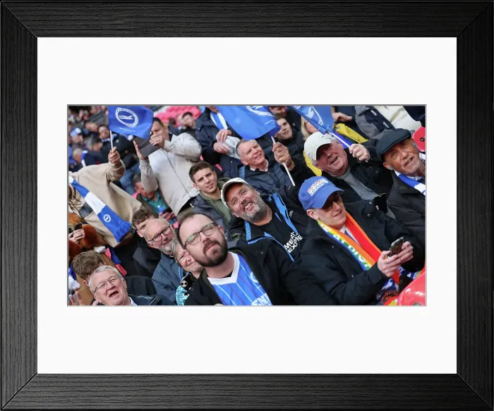 Framed Print : Brighton and Hove Albion vs Manchester United: FA Cup Semi-Final Showdown at Wembley Stadium (23APR23) Framed Print : Brighton and Hove Albion vs Manchester United: FA Cup Semi-Final Showdown at Wembley Stadium (23APR23)