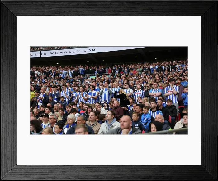 Framed Print : FA Cup Semi-Final Showdown: Brighton and Hove Albion vs Manchester United (23APR23) Framed Print : FA Cup Semi-Final Showdown: Brighton and Hove Albion vs Manchester United (23APR23)