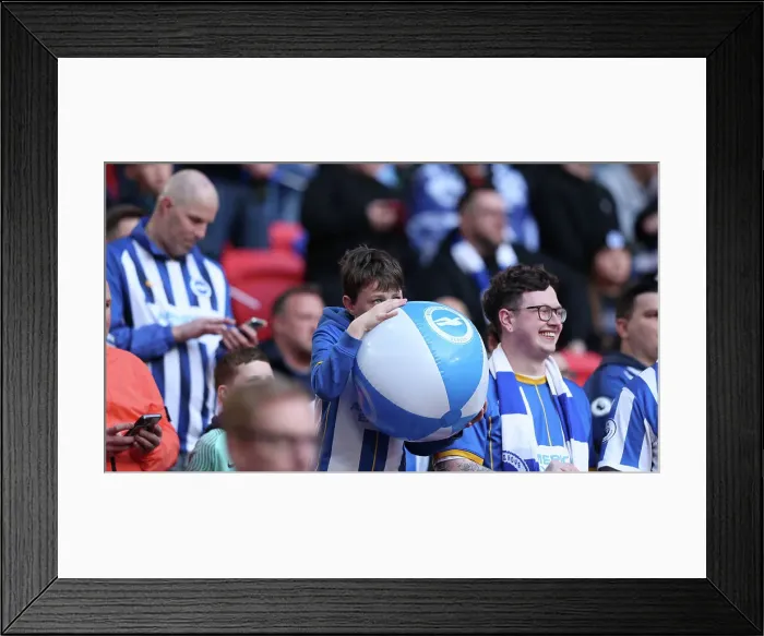 Framed Print : Sea of Seagulls: Brighton and Hove Albion Fans at FA Cup Semi-Final vs Manchester United (23APR23) Framed Print : Sea of Seagulls: Brighton and Hove Albion Fans at FA Cup Semi-Final vs Manchester United (23APR23)