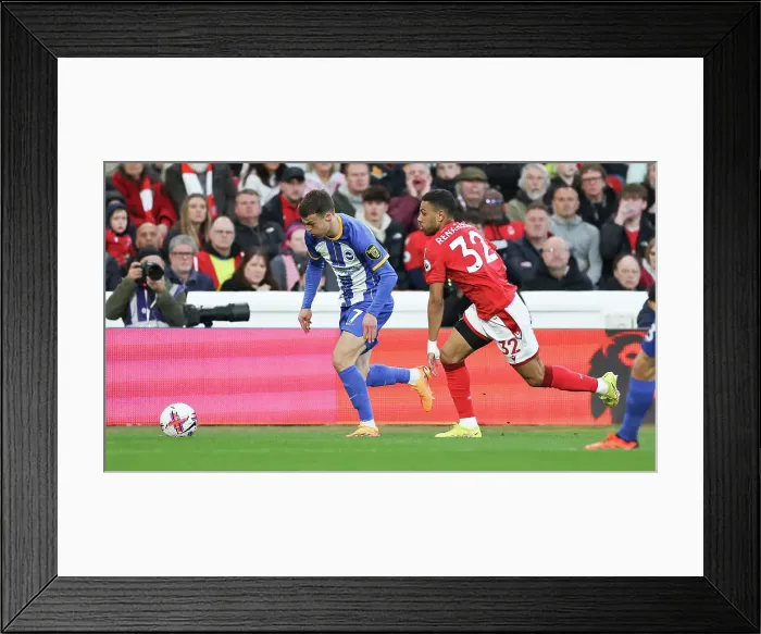 Framed Print : 26APR23: Premier League Tension - Nottingham Forest vs. Brighton & Hove Albion Framed Print : 26APR23: Premier League Tension - Nottingham Forest vs. Brighton & Hove Albion