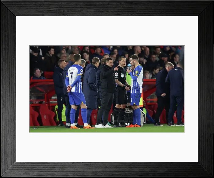 Framed Print : 26APR23: Premier League Clash - Nottingham Forest vs. Brighton & Hove Albion at City Ground Framed Print : 26APR23: Premier League Clash - Nottingham Forest vs. Brighton & Hove Albion at City Ground
