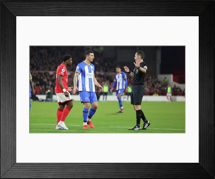Framed Print : 26APR23: Premier League Clash - Nottingham Forest vs. Brighton & Hove Albion at City Ground Framed Print : 26APR23: Premier League Clash - Nottingham Forest vs. Brighton & Hove Albion at City Ground