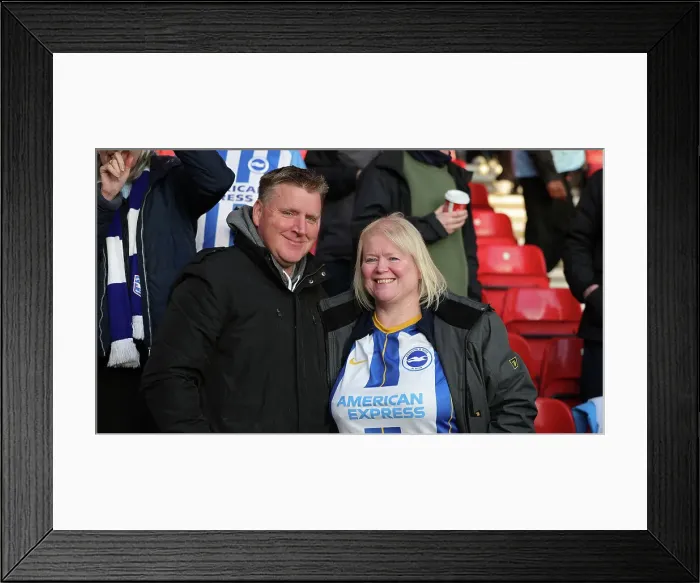 Framed Print : Intense Premier League Clash: Nottingham Forest vs. Brighton & Hove Albion (26APR23) Framed Print : Intense Premier League Clash: Nottingham Forest vs. Brighton & Hove Albion (26APR23)