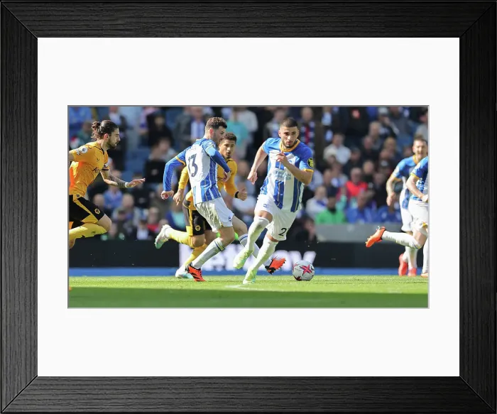 Framed Print : Brighton vs. Wolverhampton Wanderers: A Premier League Battle at American Express Community Stadium (29APR23) Framed Print : Brighton vs. Wolverhampton Wanderers: A Premier League Battle at American Express Community Stadium (29APR23)