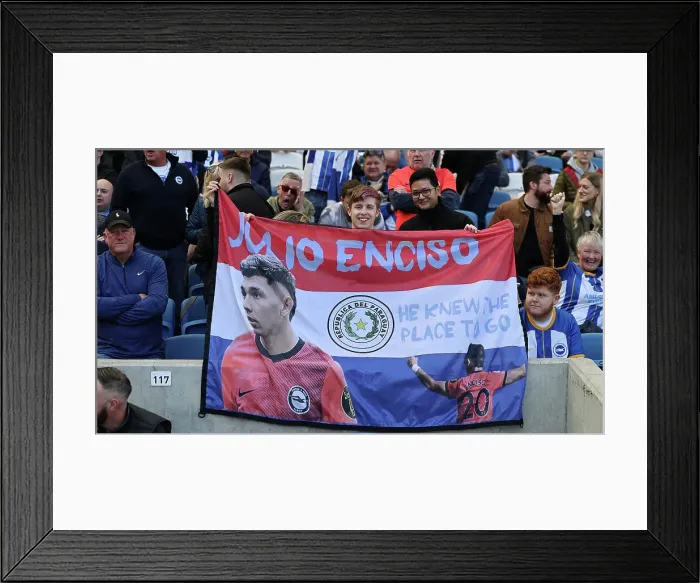Framed Print : Premier League Battle: Brighton & Hove Albion vs. Wolverhampton Wanderers (29APR23) Framed Print : Premier League Battle: Brighton & Hove Albion vs. Wolverhampton Wanderers (29APR23)