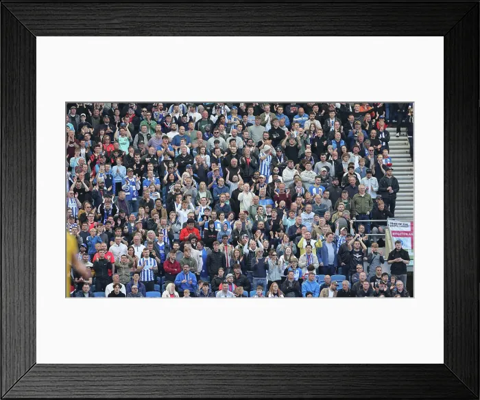 Framed Print : Premier League Showdown: Brighton & Hove Albion vs. Wolverhampton Wanderers (29APR23) - American Express Community Stadium Framed Print : Premier League Showdown: Brighton & Hove Albion vs. Wolverhampton Wanderers (29APR23) - American Express Community Stadium