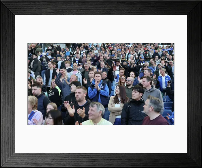 Framed Print : Premier League Showdown: Brighton & Hove Albion vs. Wolverhampton Wanderers (29APR23) - American Express Community Stadium Framed Print : Premier League Showdown: Brighton & Hove Albion vs. Wolverhampton Wanderers (29APR23) - American Express Community Stadium