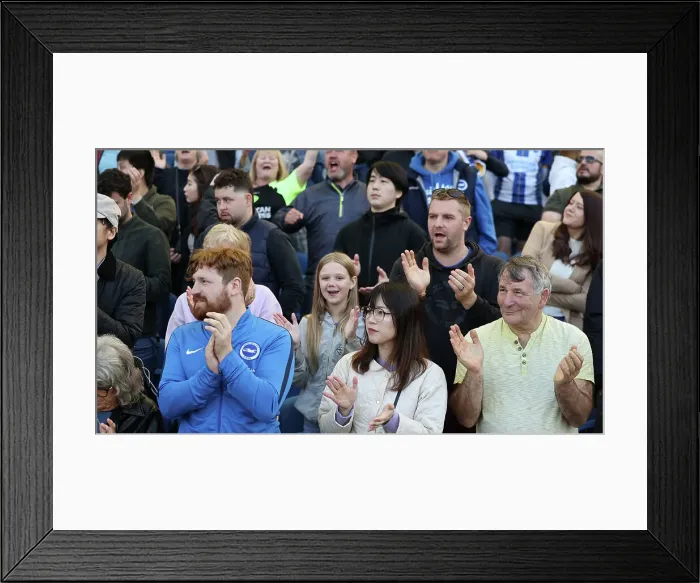 Framed Print : Brighton & Hove Albion vs. Wolverhampton Wanderers: A Premier League Battle at American Express Community Stadium (29APR23) Framed Print : Brighton & Hove Albion vs. Wolverhampton Wanderers: A Premier League Battle at American Express Community Stadium (29APR23)